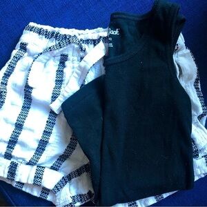 Girls 4/5 Outfit Bundle (Crewcuts Shorts + Cat & Jack Tank)